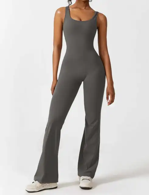Flared™ Jumpsuit | Racerback-Design | Dehnbar und Elegant - Image 3